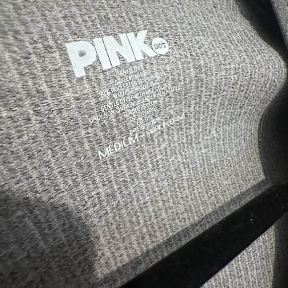 PINK Body Suit-  Size L Grey - Picture 4 of 4